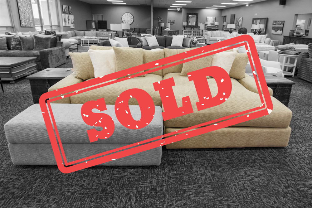 Loveseat Chaise Sectional – Sold