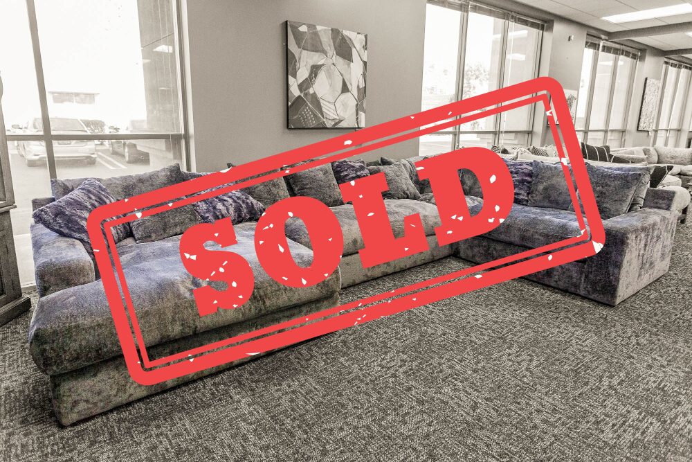 Oversized 4-Piece Sectional – Sold