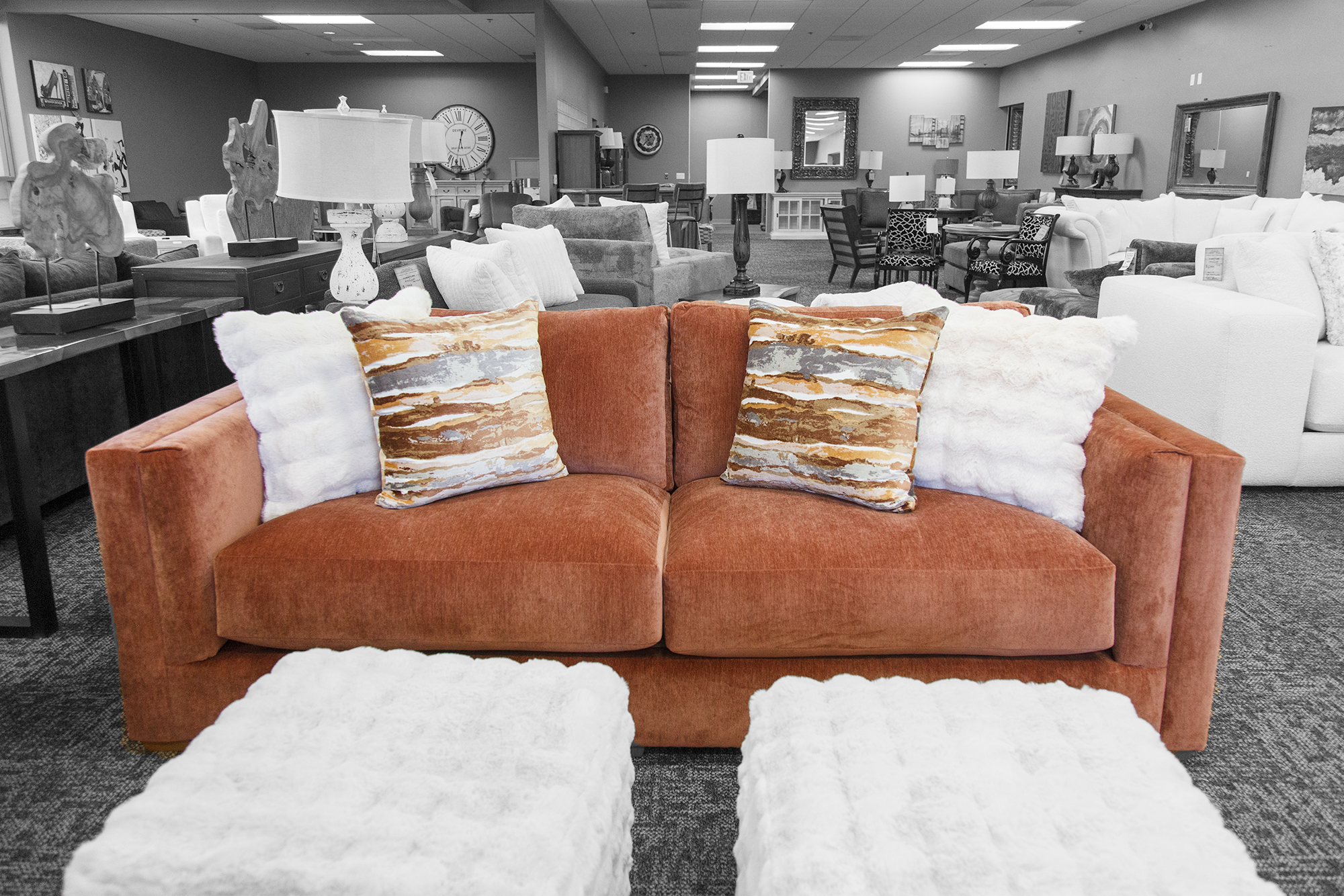 Modern track-Arm Sofa